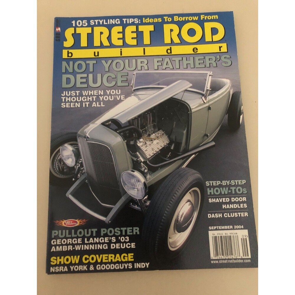 Street Rod Builder Magazine September 2004 Vintage Not Your Fathers Deuce